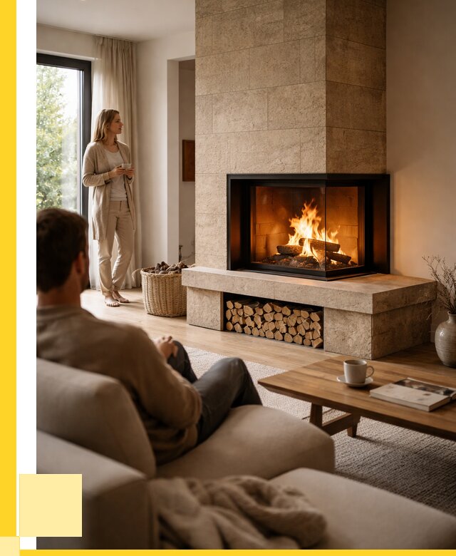 Угловые камины из кирпича установка в Муре от 153150 р. ЭриданМум