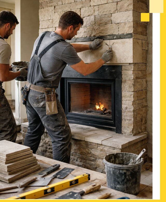 Проектирование и установка открытых каминов в Муре