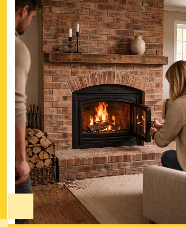 Кирпичные камины под ключ в Муре от 153150 р. | ЭриданМум