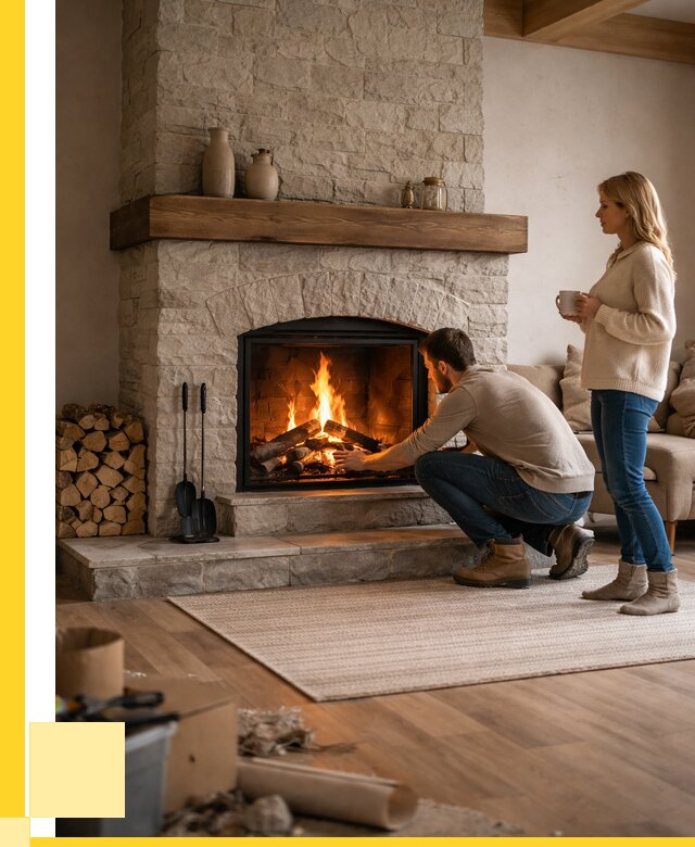 Камины для загородного дома в Муре от 357350 р., ЭриданМум