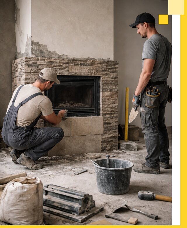 Камины под ключ в Муре: проект, изготовление и монтаж