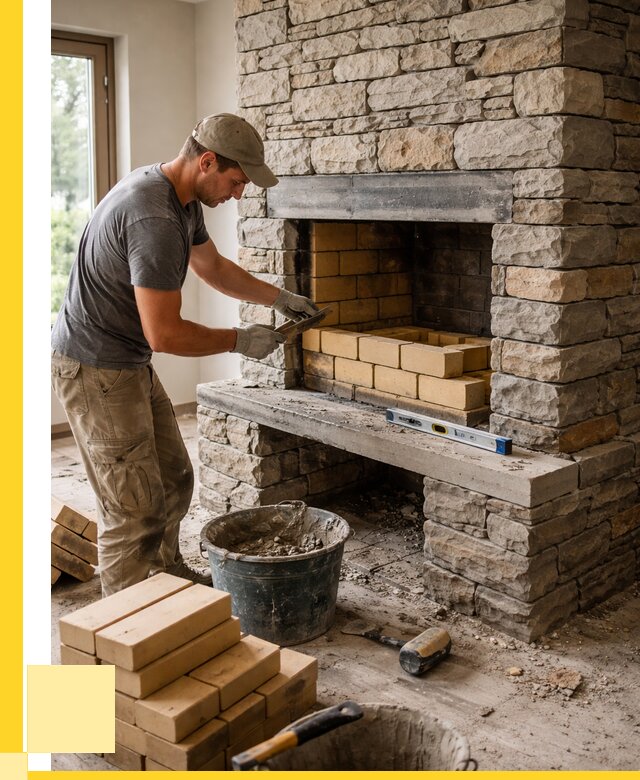 Кладка каминов и камина в Муре от 25525 р. ЭриданМум