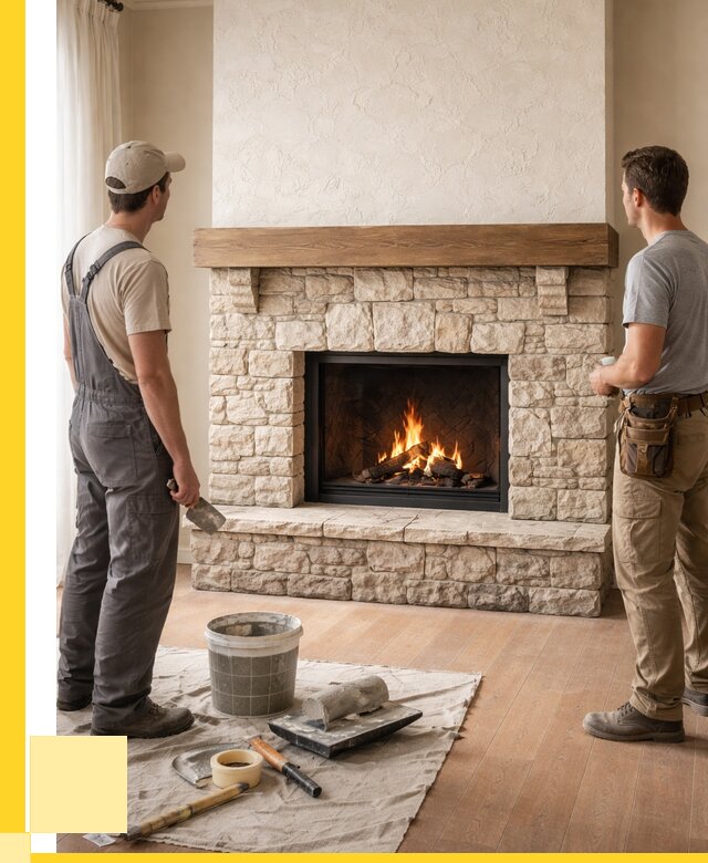 Отделка каминов в Муре от 6637 р. под ключ | ЭриданМум