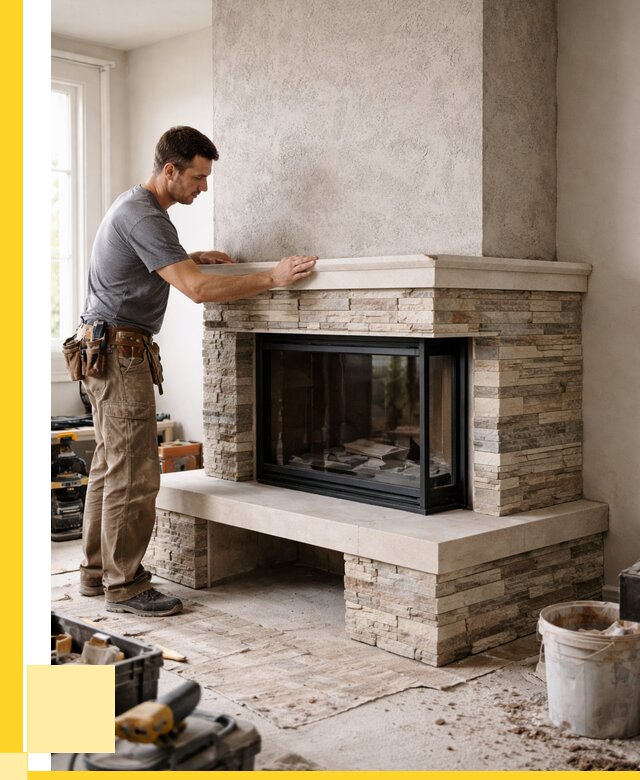 Изготовление каминов под ключ в Муре от 153150 р. | ЭриданМум