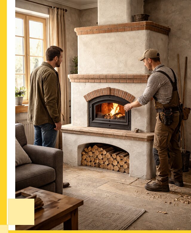 Печи камины в Муре: кирпичные, изразцовые от 61260 р. | ЭриданМум