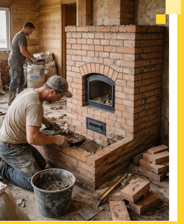 Профессиональное строительство печей в Муре под ключ