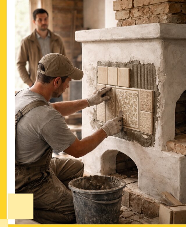 Отделка печей и банных печей в Муре от 35735 р. | ЭриданМум