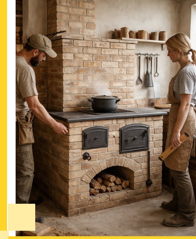 Варочно отопительные печи в Муре от 91890 р. | ЭриданМум