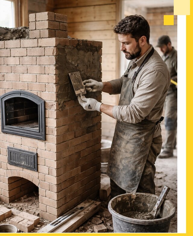 Изготовление и установка печей-шведок под ключ в Муре