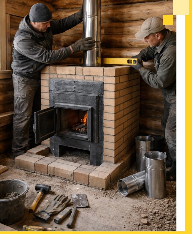 Проектирование, изготовление и установка банных печей в Муре