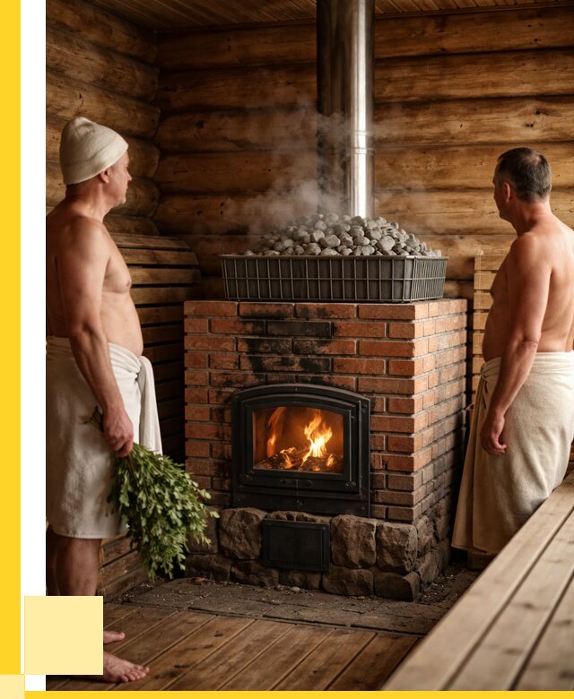 Печи для парной в Муре под ключ от 66365 р. - ЭриданМум