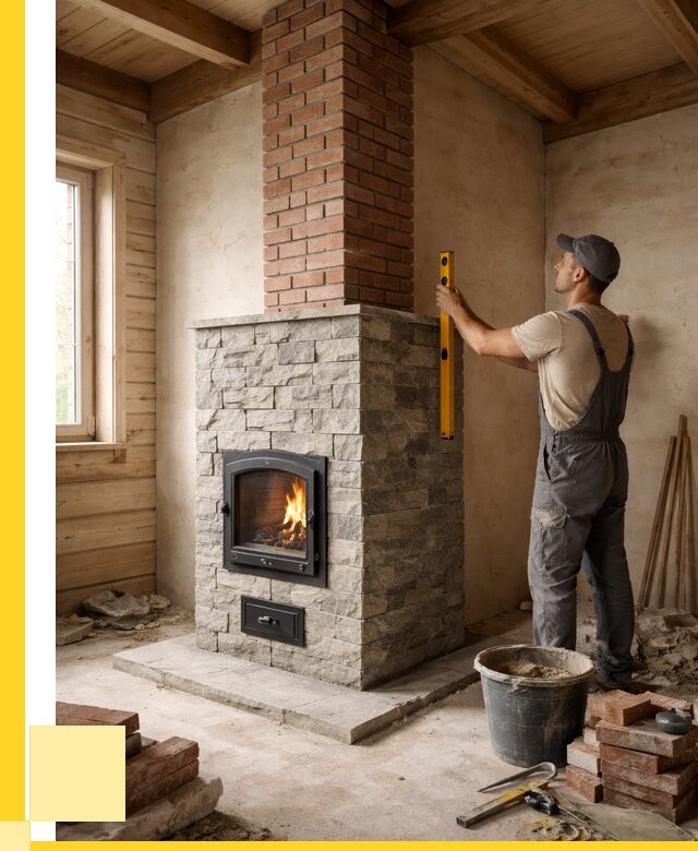 Печи и дымоходы под ключ в Муре от 45945 р., ЭриданМум