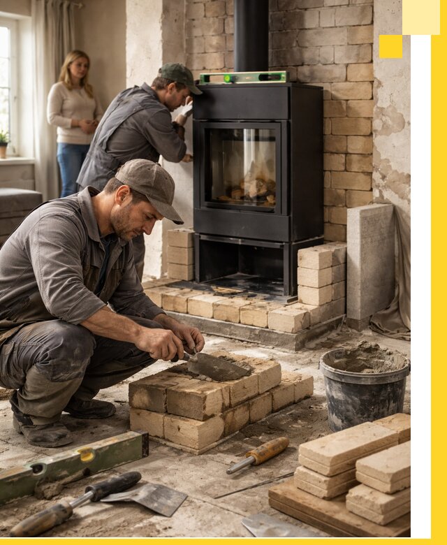 Печи и камины под ключ: проект, установка в Муре