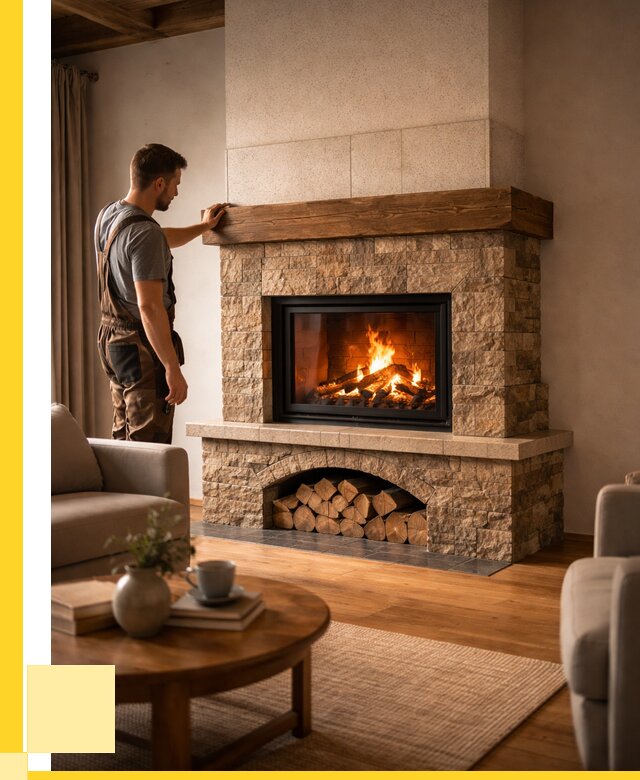 Печи камины для дома под ключ в Муре от 56155 р. | ЭриданМум