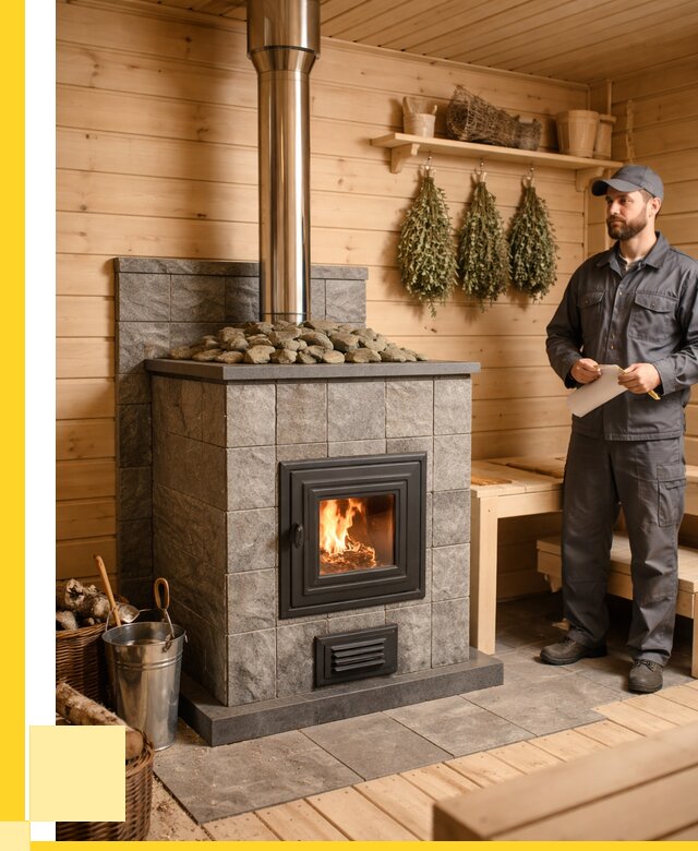 Печи для бани под ключ в Муре от 122520 р. | ЭриданМум