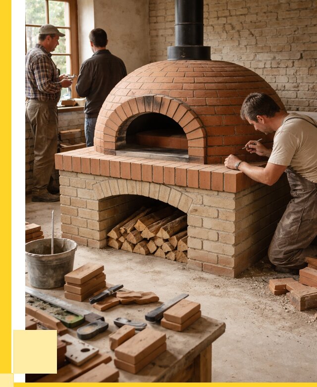 Помпейская печь дровяная для пиццы в Муре | ЭриданМум от 204200 р.