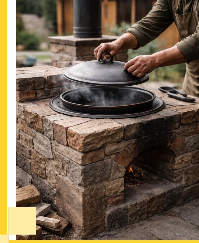 Печи для казана в Муре по цене от 18378 р. | ЭриданМум