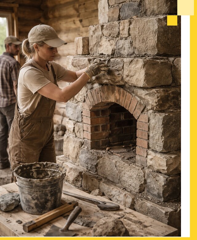 Каменные печи на заказ и монтаж в Муре, долговечные решения