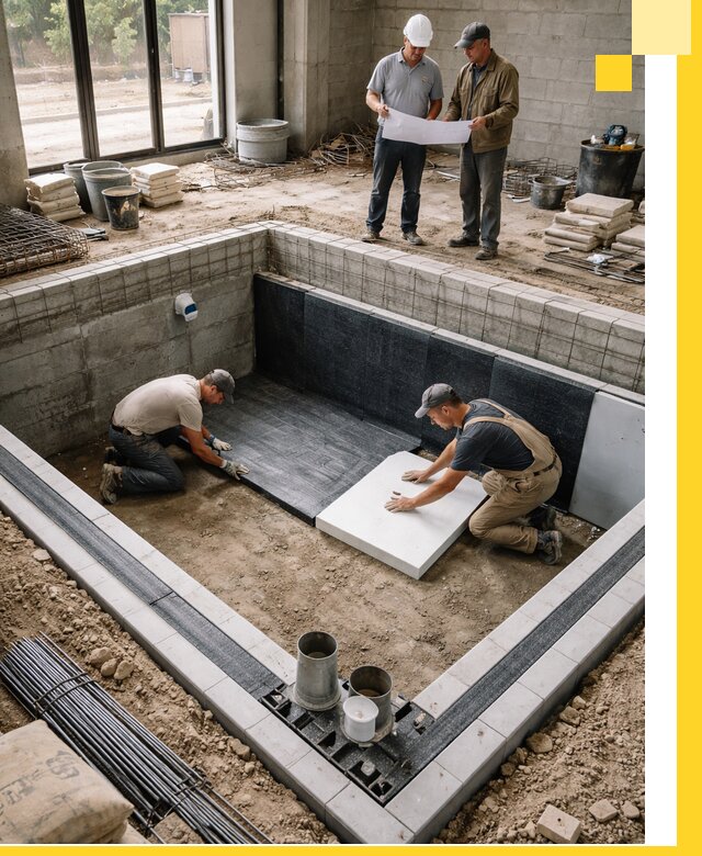 Проекты частных и общественных бассейнов под ключ в Муре