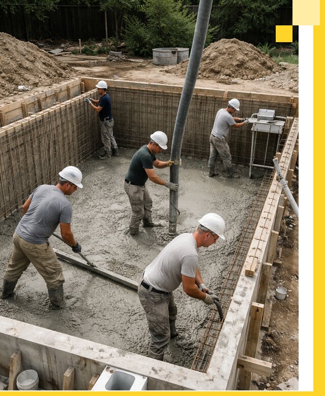 Строительство бетонных бассейнов под ключ в Муре