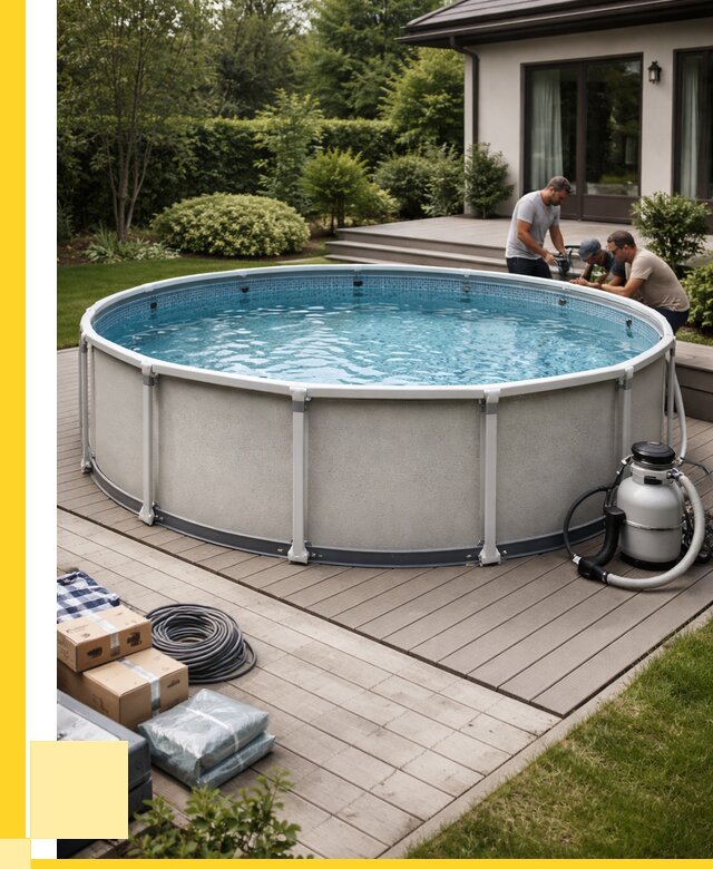 Купить каркасные бассейны в Муре от 45945 р. | ЭриданМум