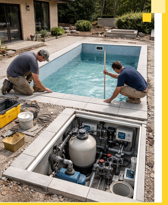 Строительство качественных домашних бассейнов под ключ в Муре