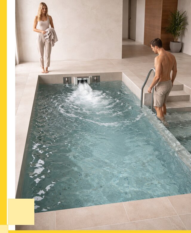 Бассейн с противотоком в Муре от 255250 р. | ЭриданМум