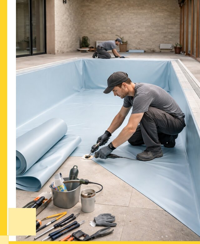 Пленка ПВХ для бассейнов в Муре от 2553 р. | ЭриданМум