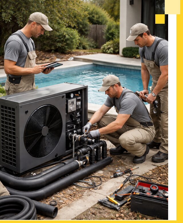 Проектирование и установка тепловых насосов для бассейнов в Муре