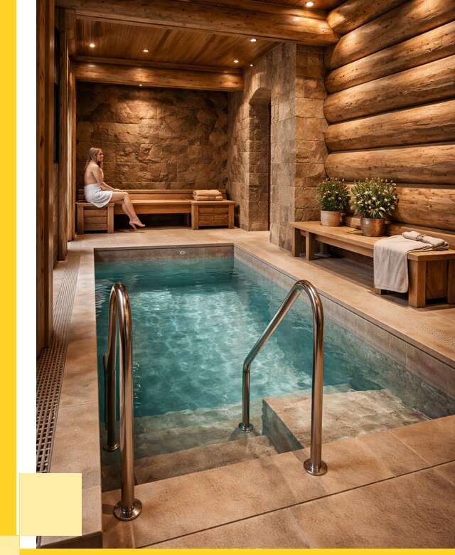 Аренда бани с бассейном в Муре от 1531500 р. | ЭриданМум