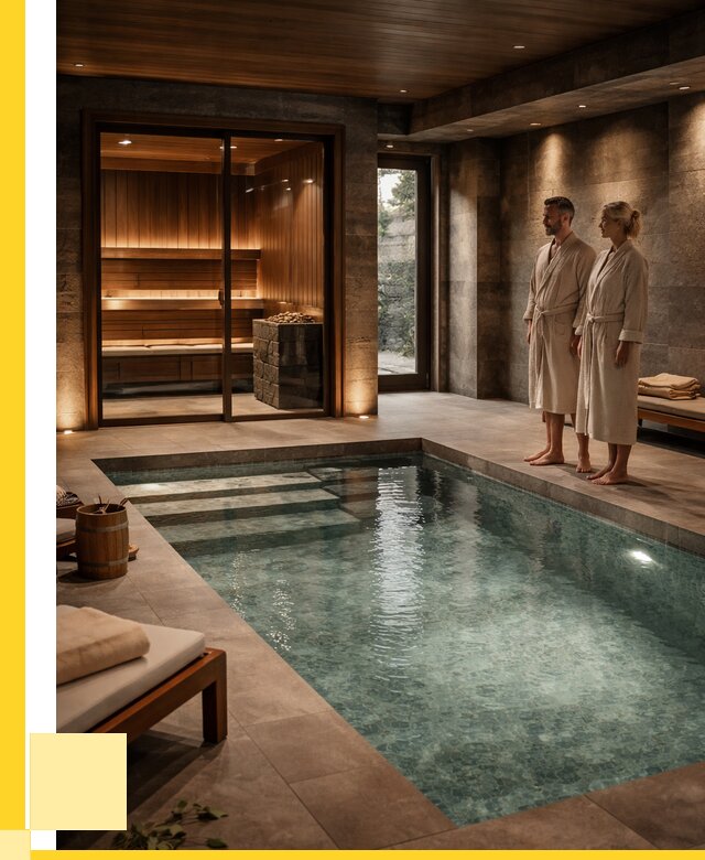 Сауна с большим бассейном в Муре от 1225200 р. ЭриданМум