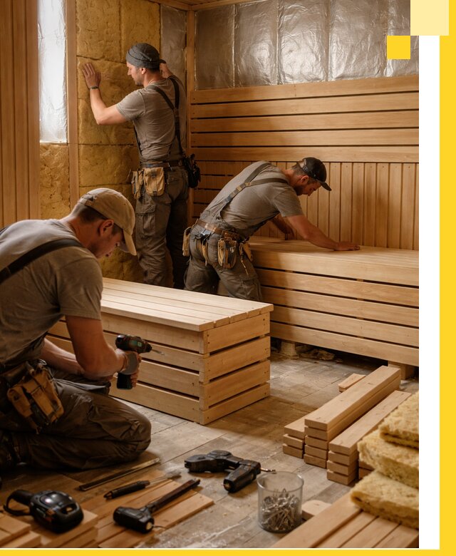 Профессиональное строительство саун под ключ в Муре