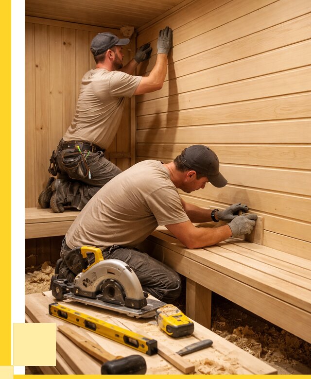 Обшивка саун вагонкой в Муре от 2553 р. | ЭриданМум