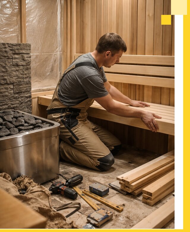 Сауны для дома под ключ с проектированием и монтажом в Муре