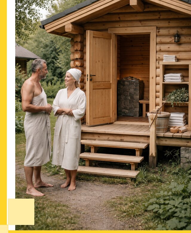 Сауна на дачу под ключ в Муре от 204200 р. | ЭриданМум