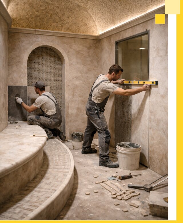 Проектирование и строительство саун с хамамом под ключ в Муре