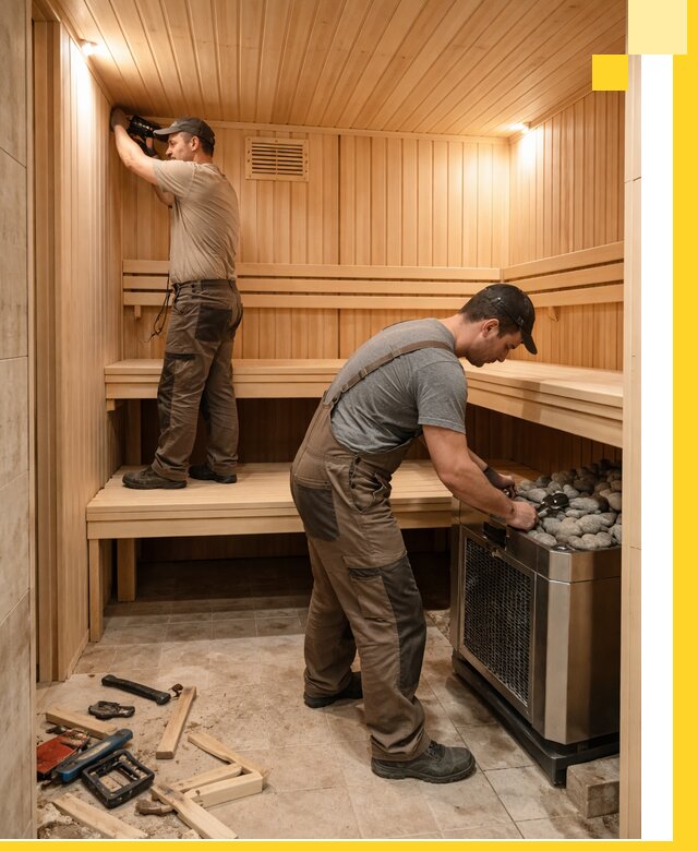 Купить сауну под ключ в Муре с монтажом и гарантией