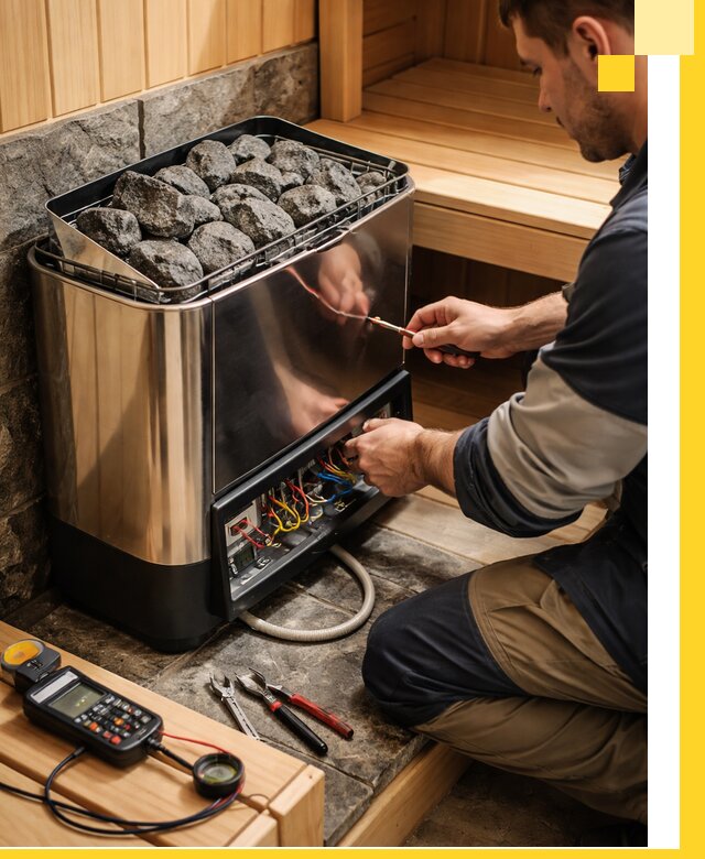 Продажа и установка электрокаменок для саун в Муре