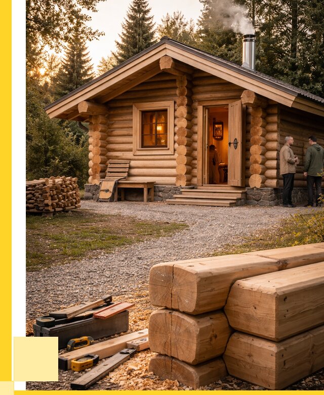 Строительство бань и комплексов в Муре от 459450 р.| ЭриданМум