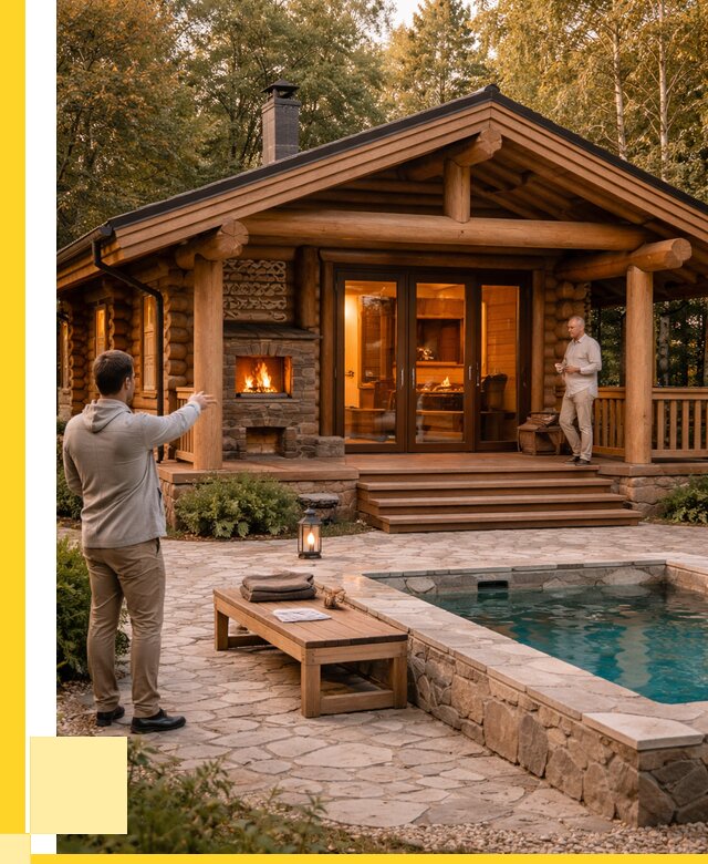 Проекты бань и хамам в Муре от 25525 р. | ЭриданМум