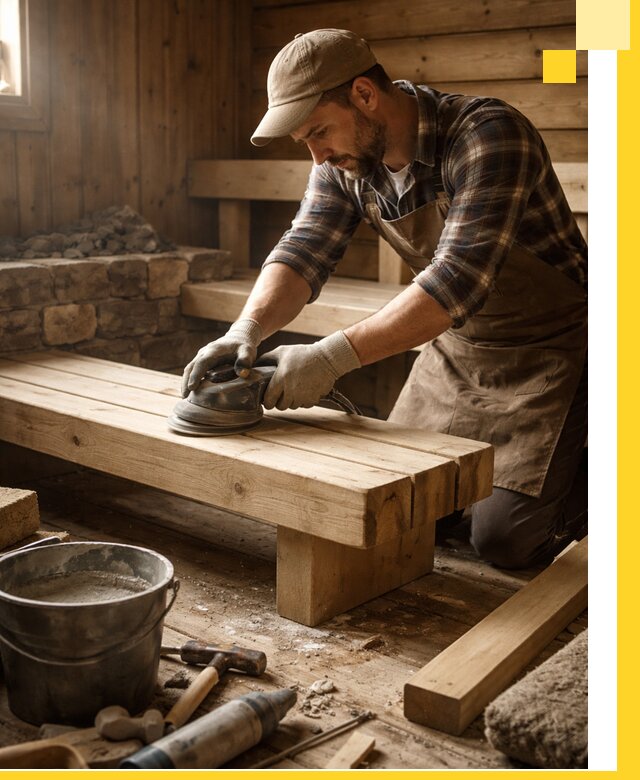 Ремонт бань под ключ в Муре с гарантией качества и сроков