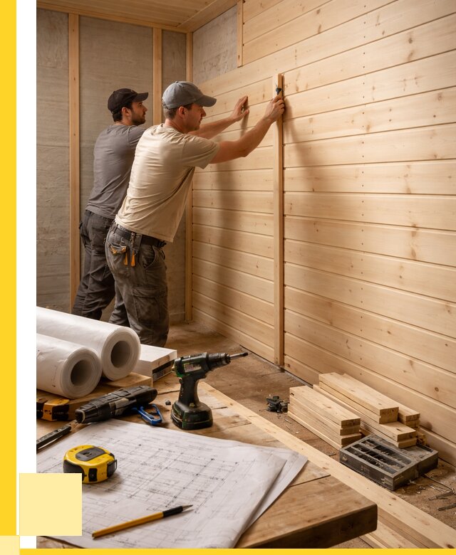 Обшивка бани вагонкой в Муре от 1225 р., ЭриданМум