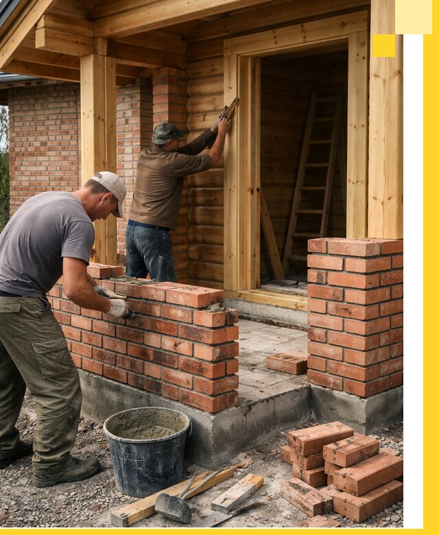 Строительство кирпичных бань под ключ в Муре с гарантией качества