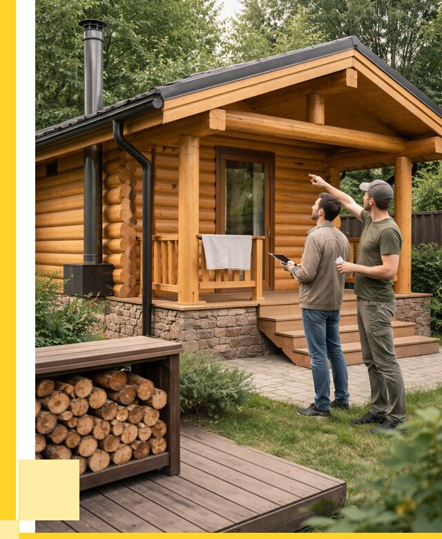 Бани для дачи под ключ в Муре от 255250 р. | ЭриданМум