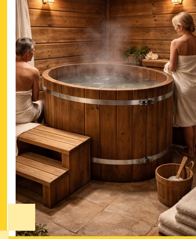 Бани с купелью под ключ в Муре от 459450 р. | ЭриданМум