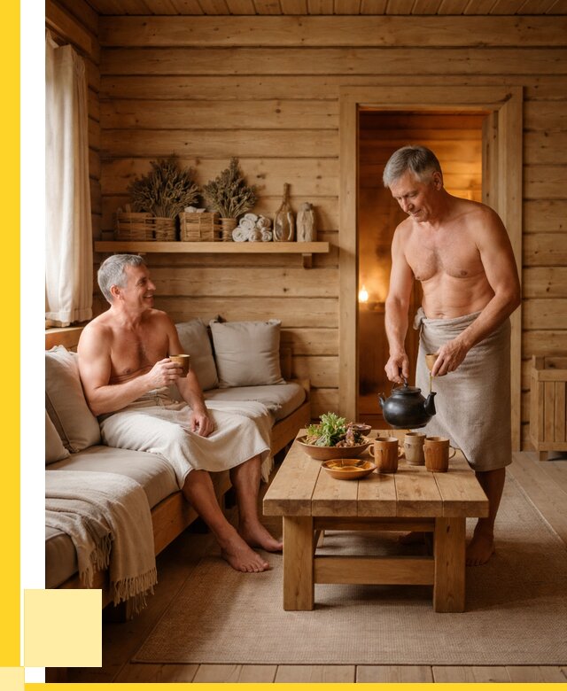 Бани с комнатой отдыха под ключ в Муре от 459450 р. | ЭриданМум