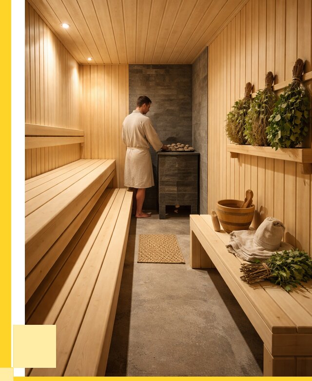 Отделка парной под ключ в Муре от 357350 р. | ЭриданМум