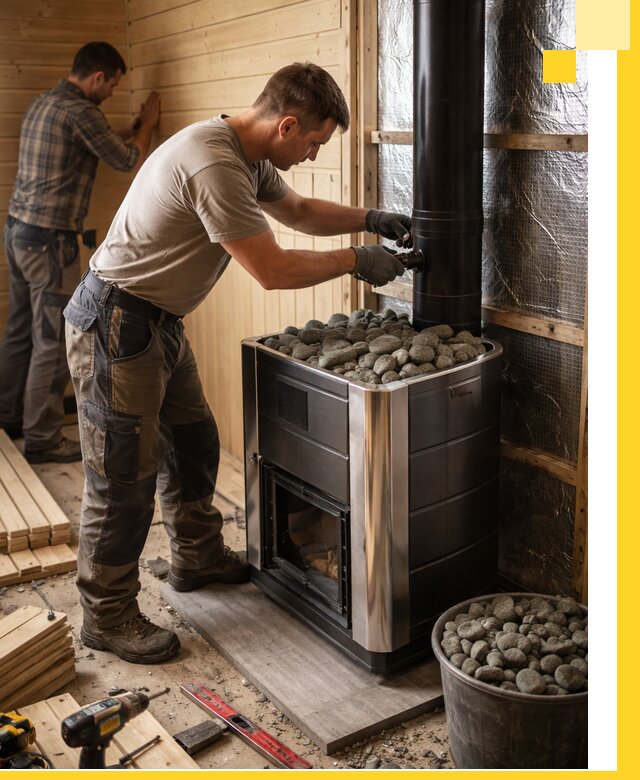 Проектирование и строительство парилок для бани в Муре под ключ