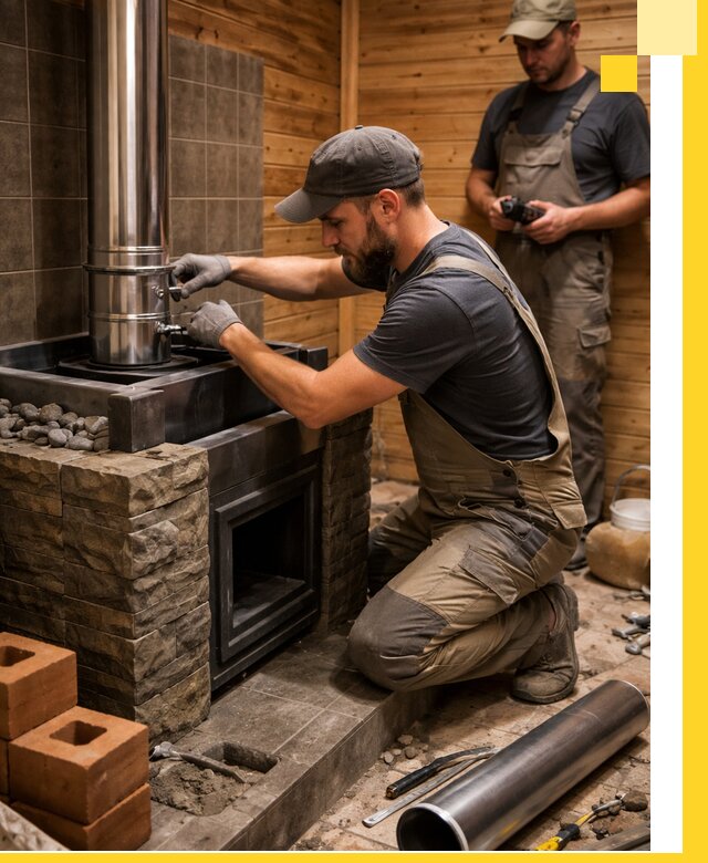 Изготовление и установка банных печей под ключ в Муре