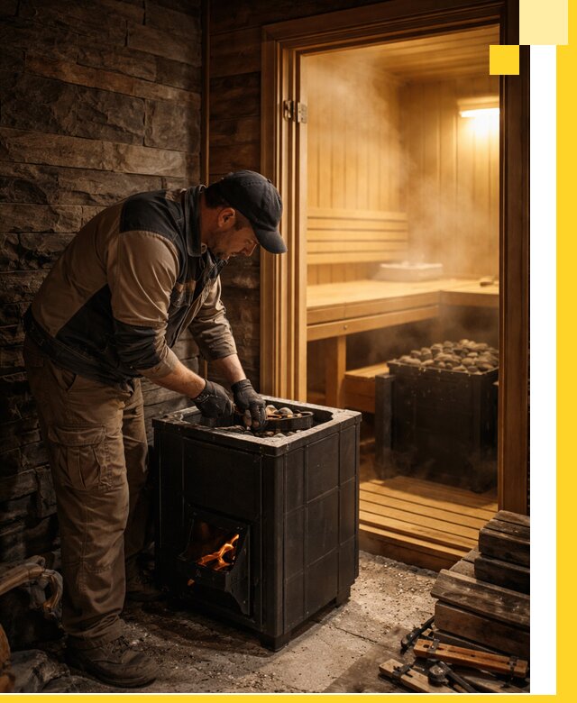 Строительство бани с сауной под ключ в Муре от проекта до сдачи